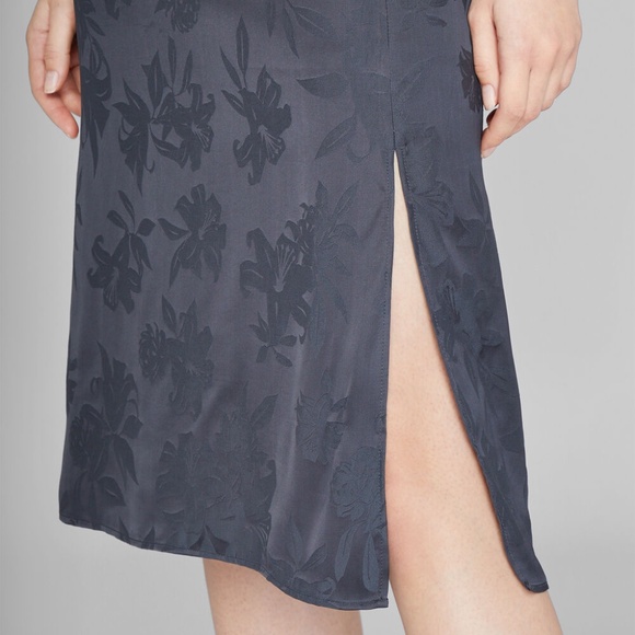 Club Monaco Asymmetrical Slip Dress - Picture 4 of 4